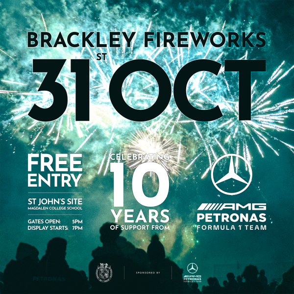 Brackley Fireworks - Sponsored by Mercedes-AMG PETRONAS Formula One Team