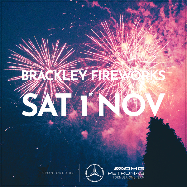 Brackley Fireworks - Sponsored by Mercedes-AMG PETRONAS Formula One Team